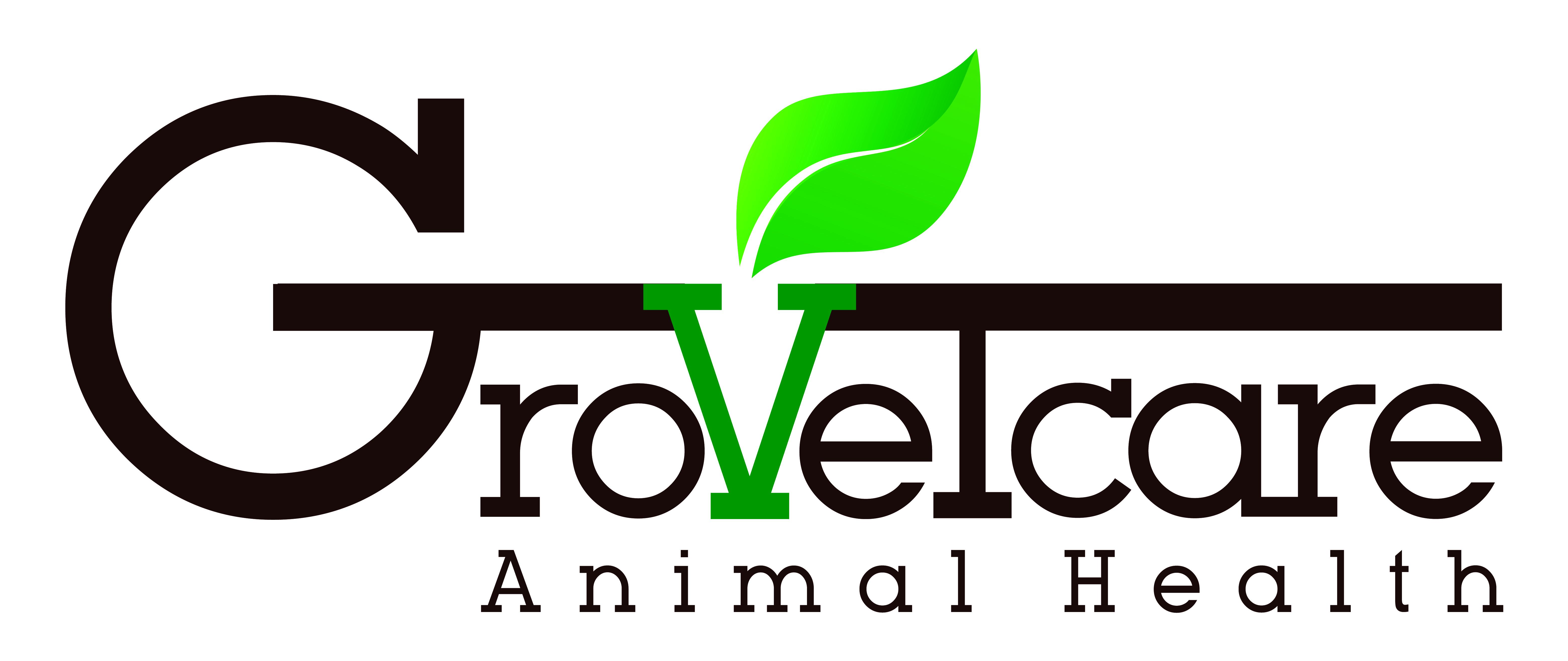Growvit care logo, animal feed
